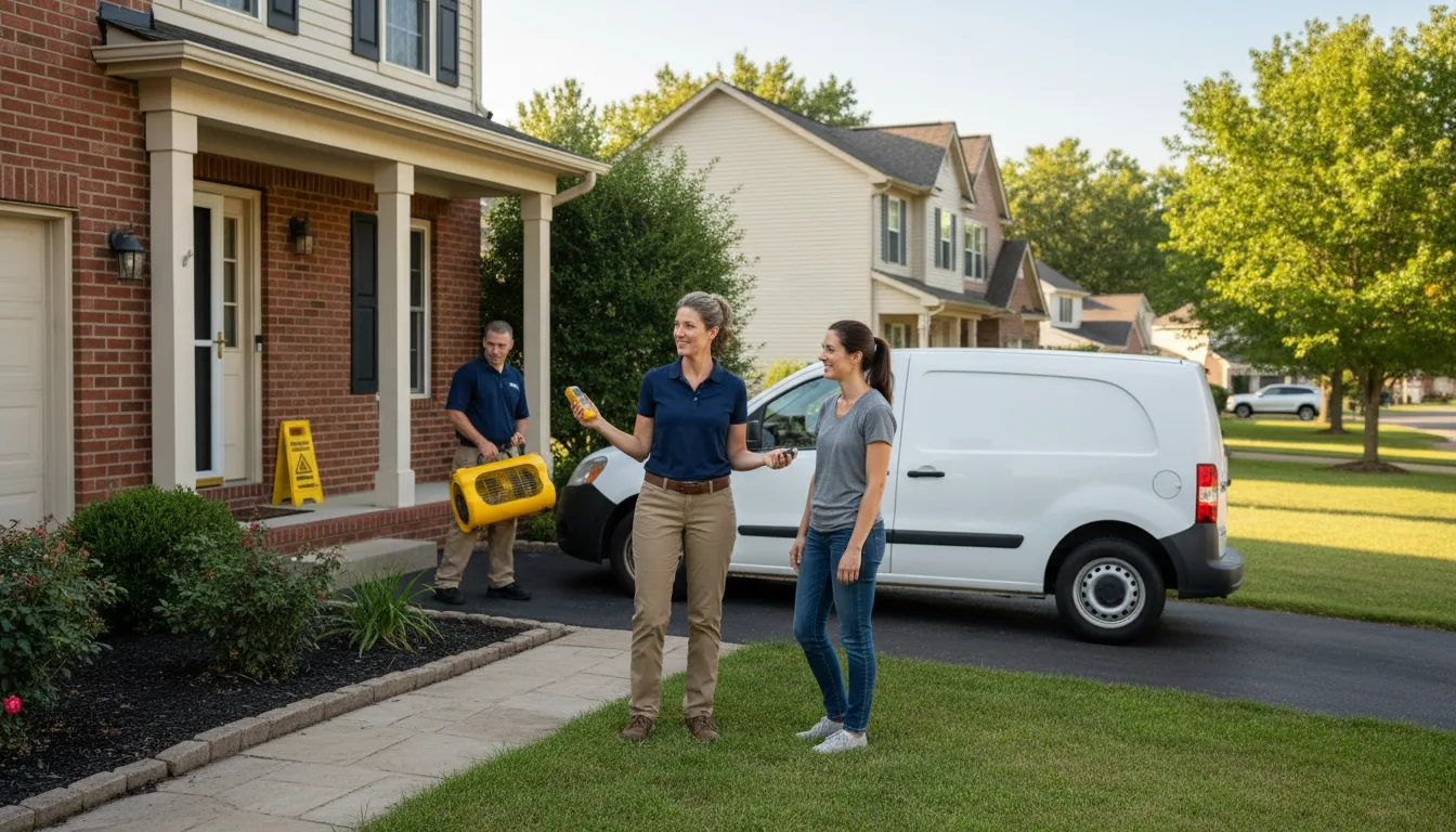 Water restoration image for Fire And Smoke Damage Restoration in Mentone, TX